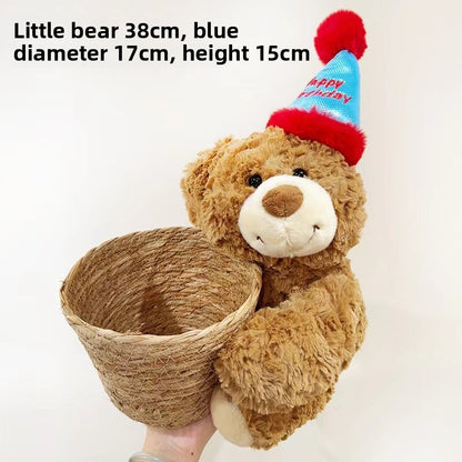 Straw Basket Set