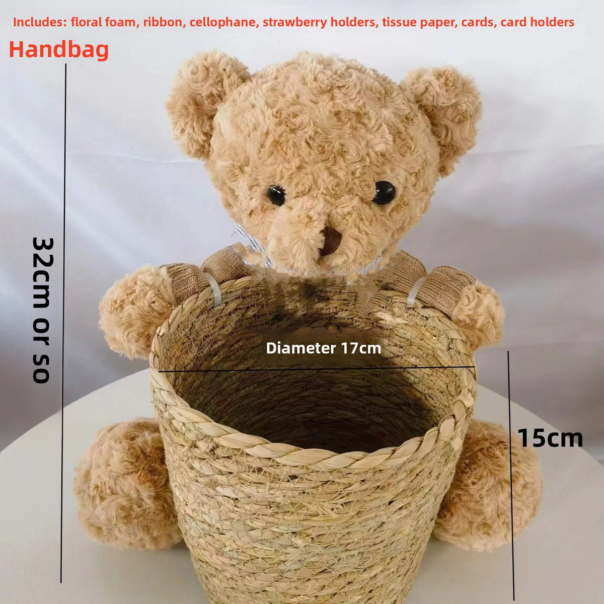 Straw Basket Set