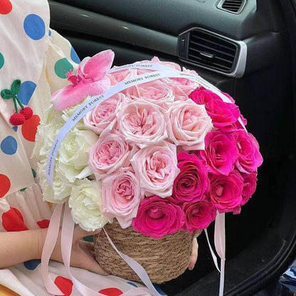 Straw Basket Set