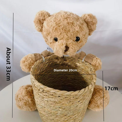 Straw Basket Set