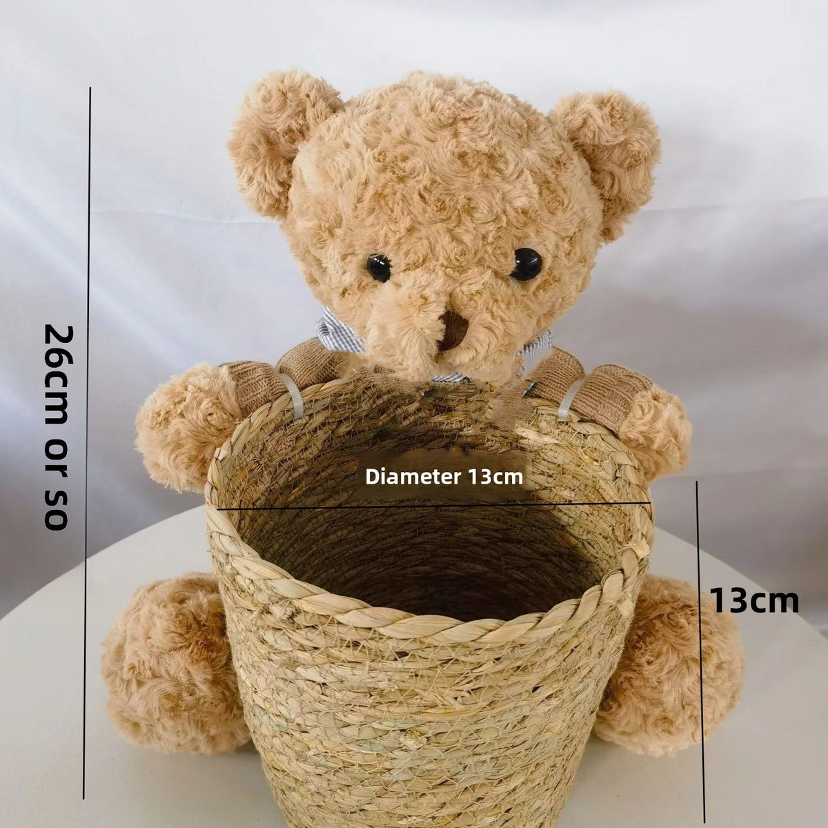 Straw Basket Set