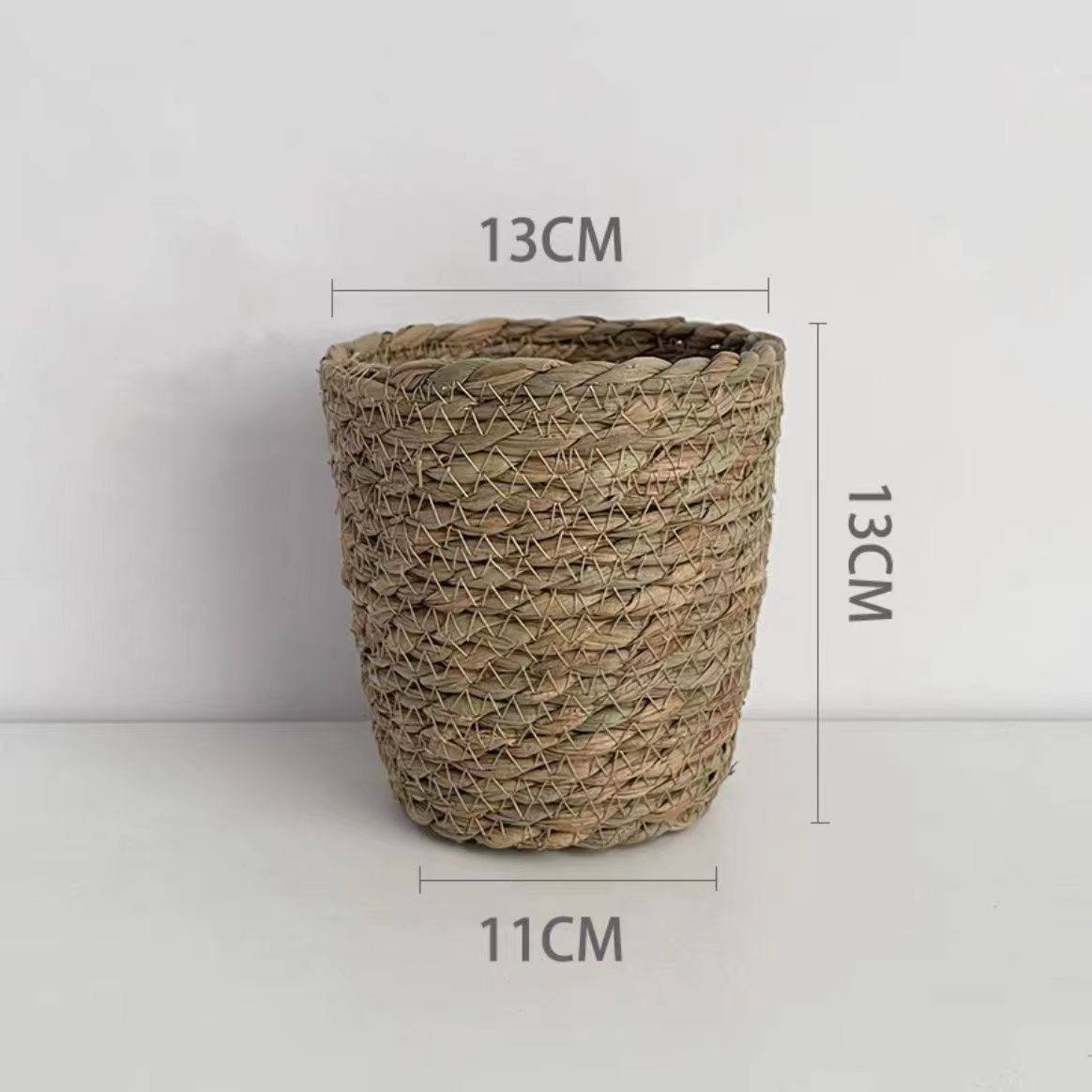 Straw Basket Set