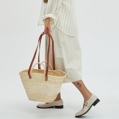 Straw handbag
