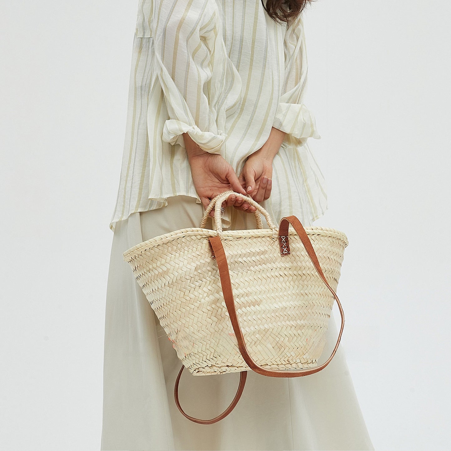 Straw handbag