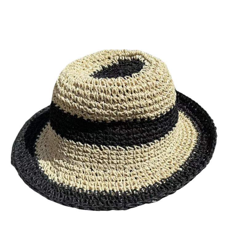 Straw paper rope crochet straw hat