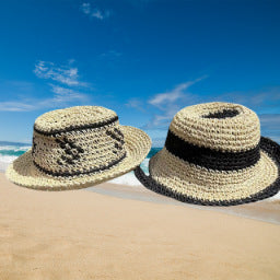 Straw paper rope crochet straw hat