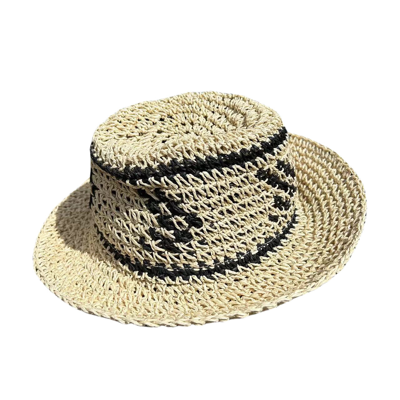 Straw paper rope crochet straw hat