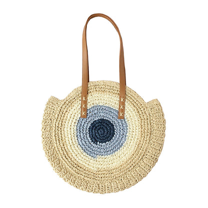 Straw Shoulder Bag for Women