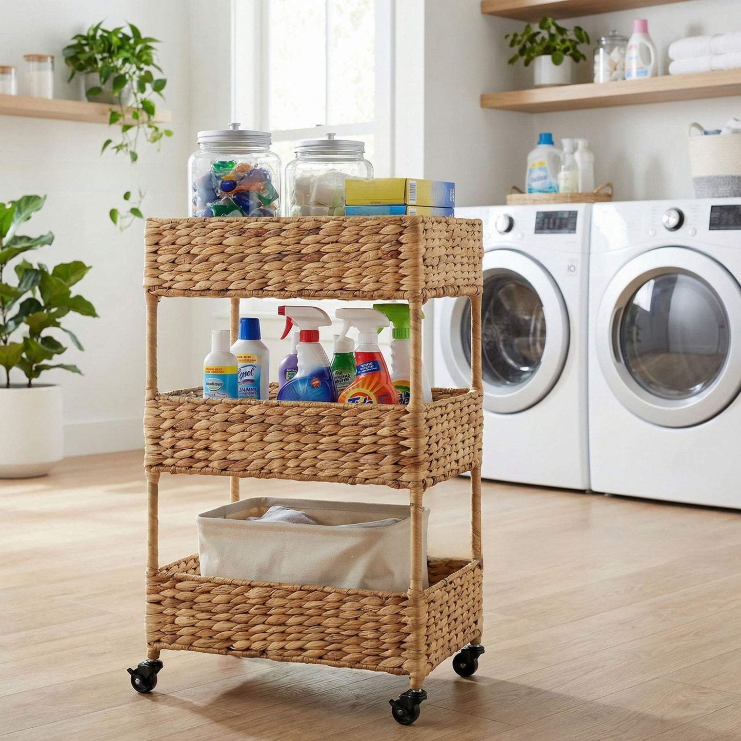 Straw Storage Rack