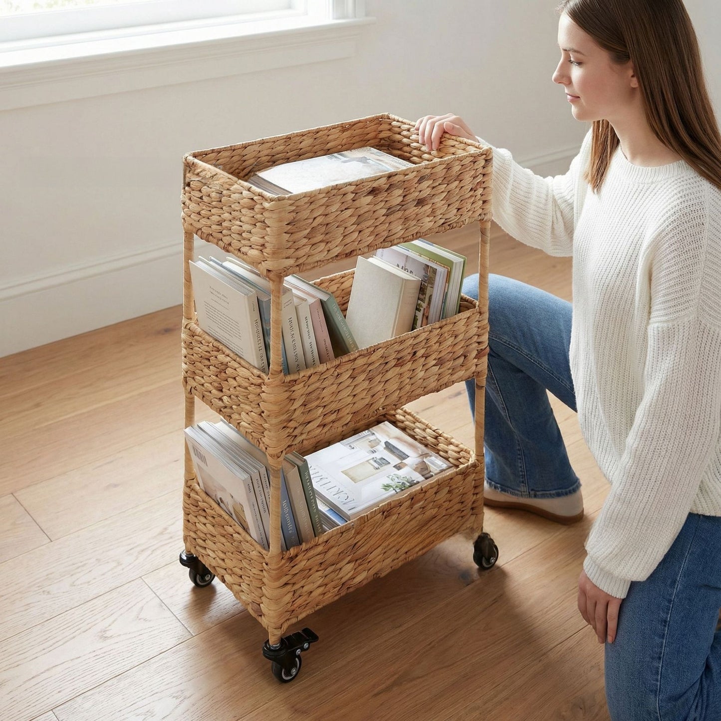 Straw Storage Rack