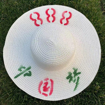 Straw sun hat