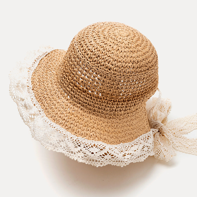Straw Sun Hat for Women and Children