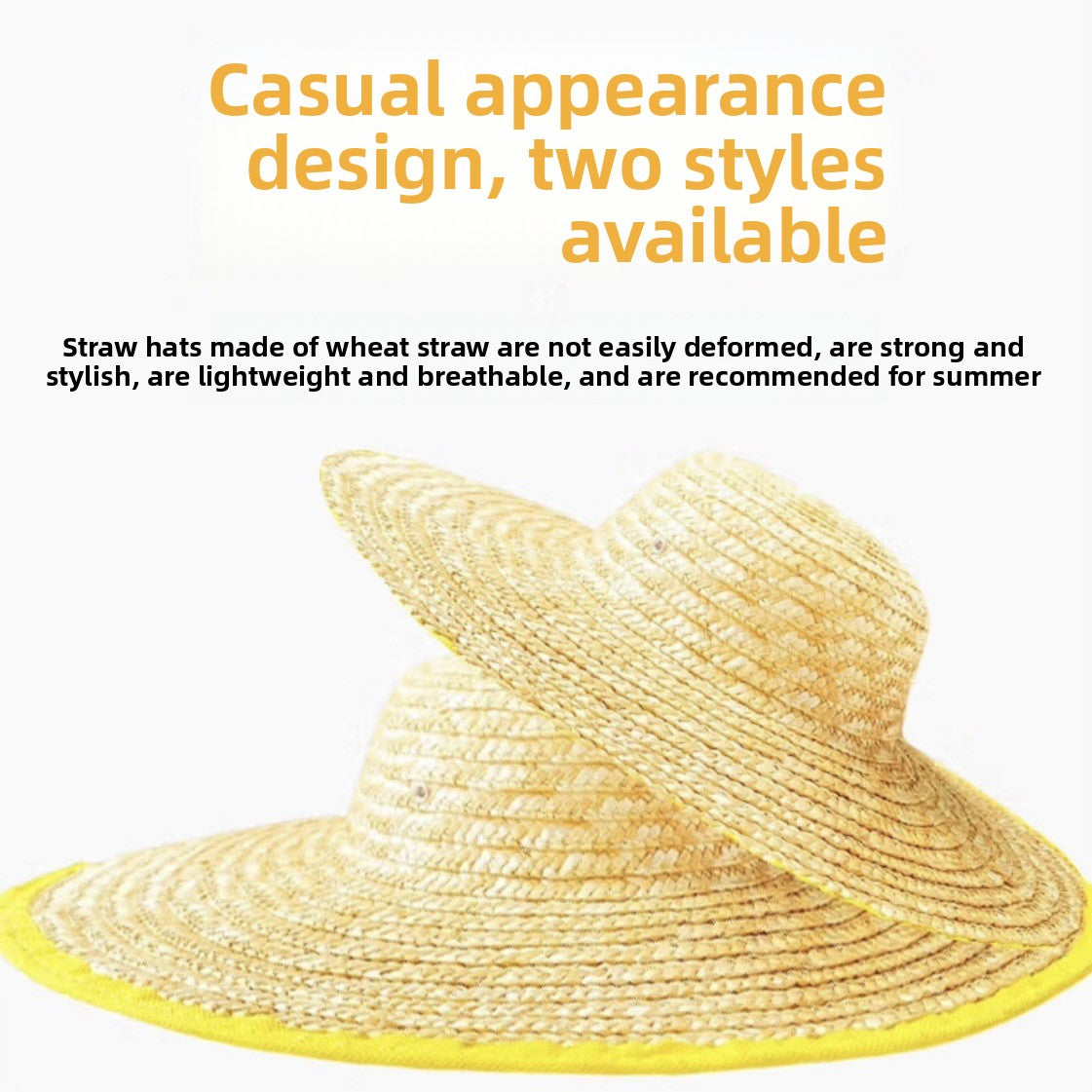 Straw sun hat