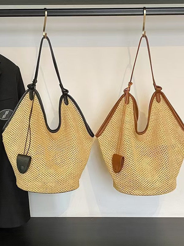 Straw Tote Bag