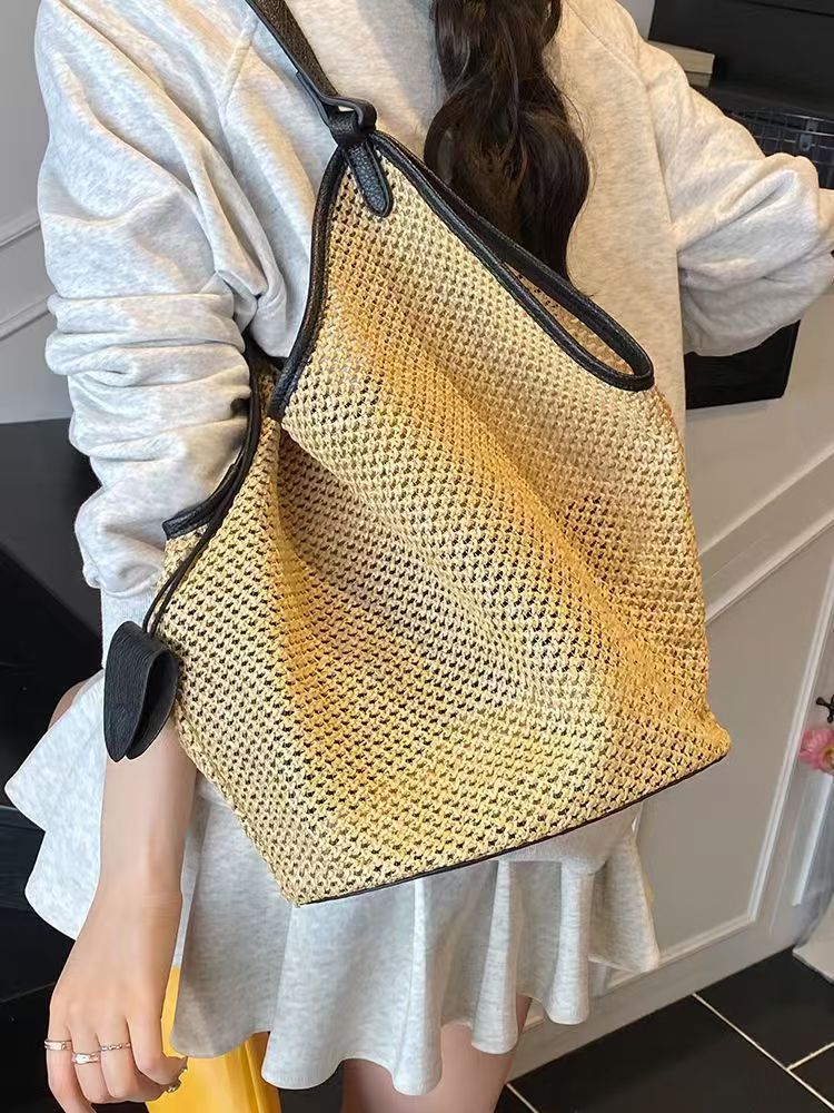 Straw Tote Bag