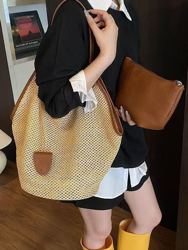 Straw Tote Bag