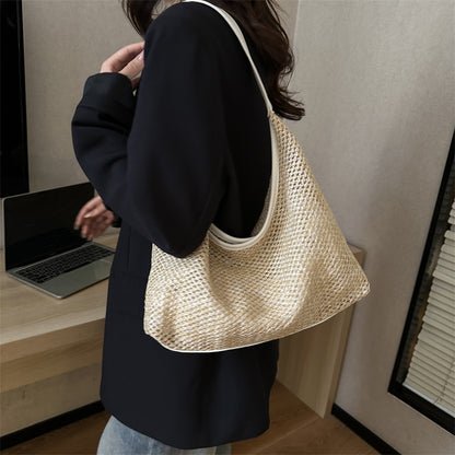 straw tote bag