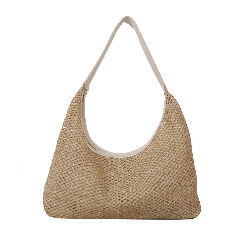 straw tote bag