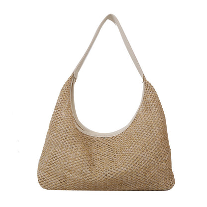 straw tote bag