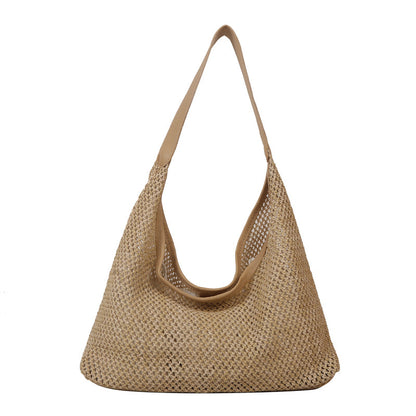 straw tote bag