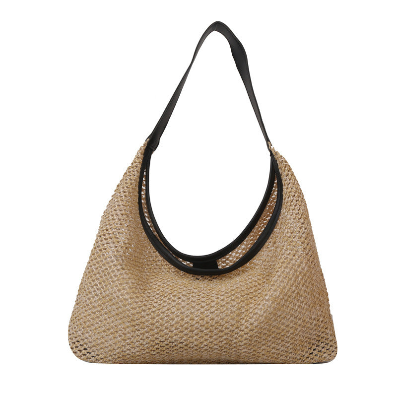 straw tote bag