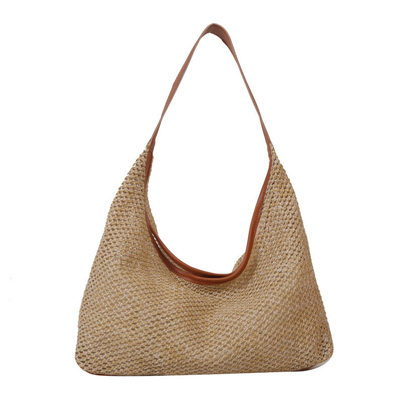 straw tote bag
