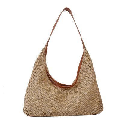 straw tote bag