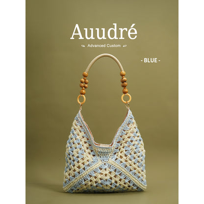 straw tote bag