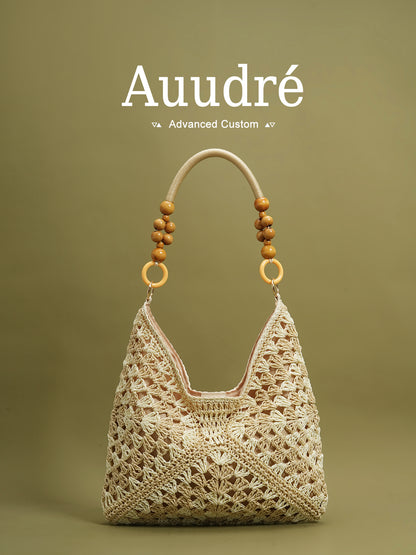 straw tote bag