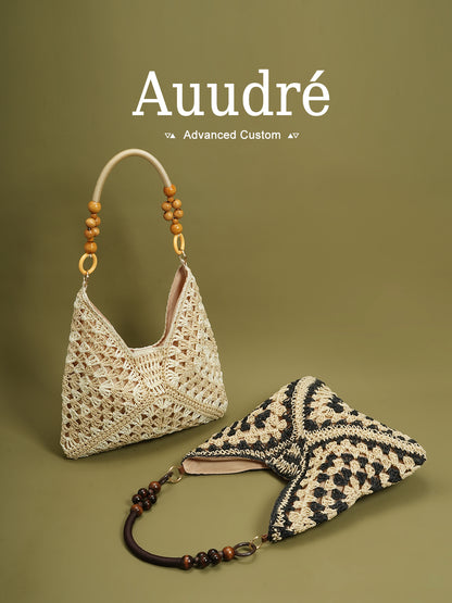 straw tote bag