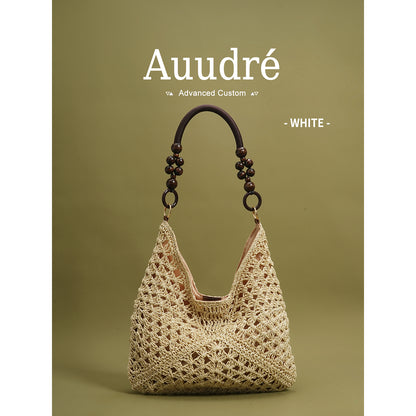 straw tote bag