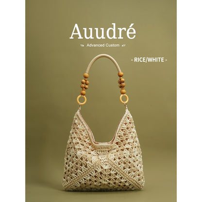 straw tote bag