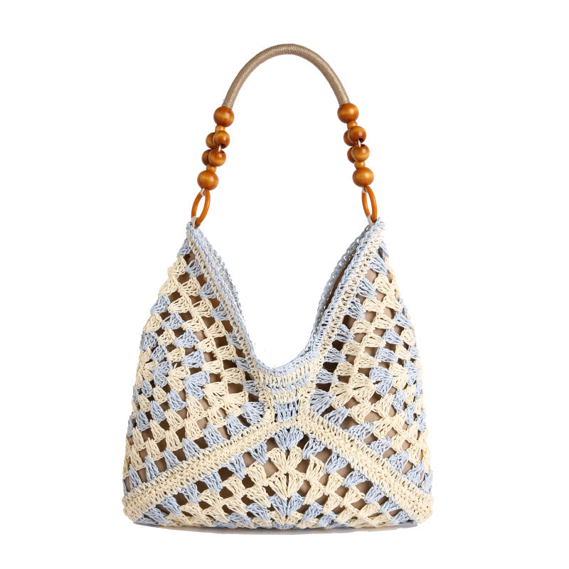 Straw Woven Tote Shoulder Bag