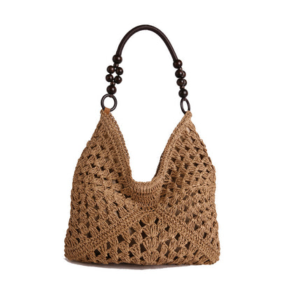 Straw Woven Tote Shoulder Bag
