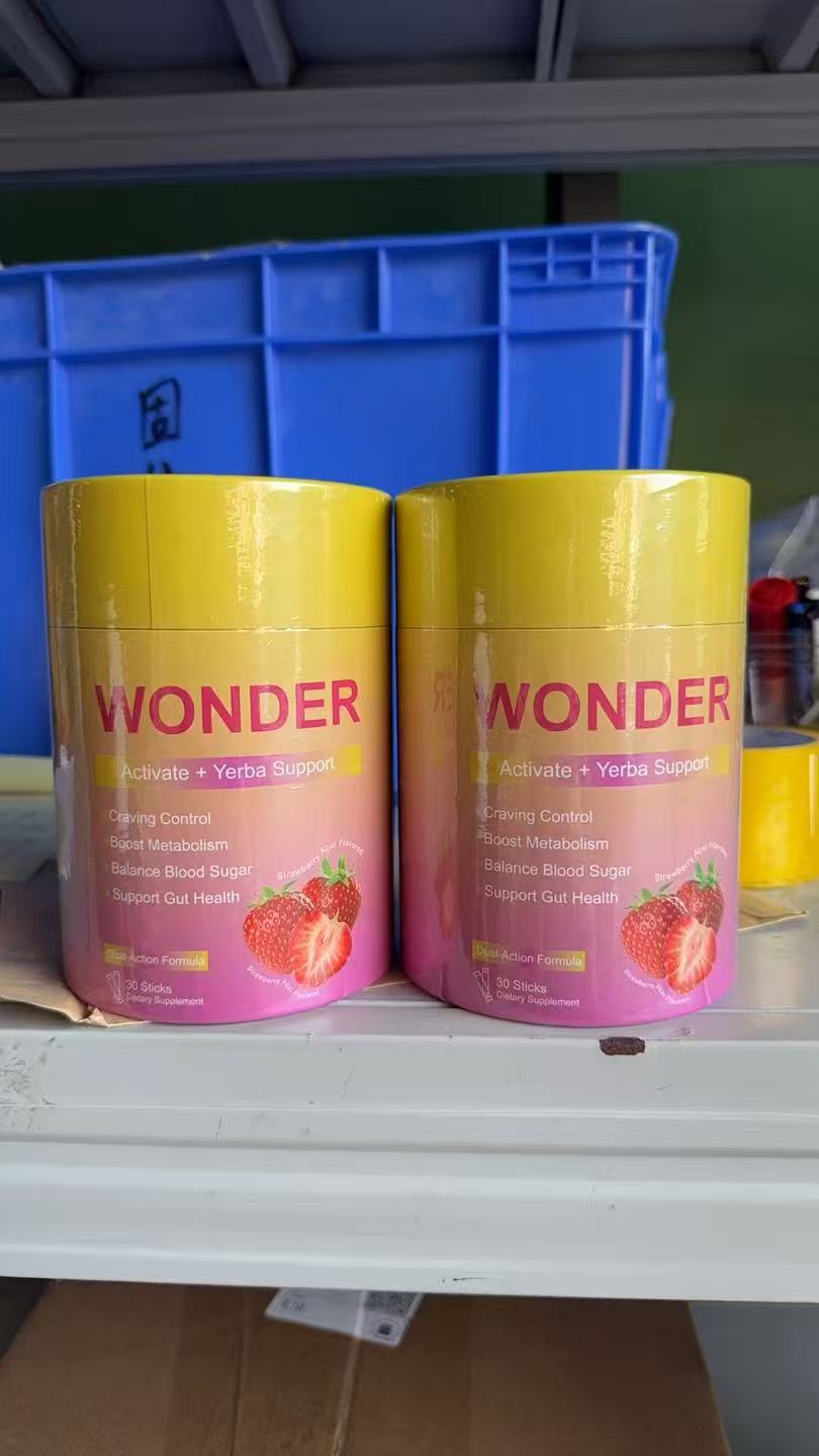 Strawberry Flavored Probiotic Powder Dietary Supplement