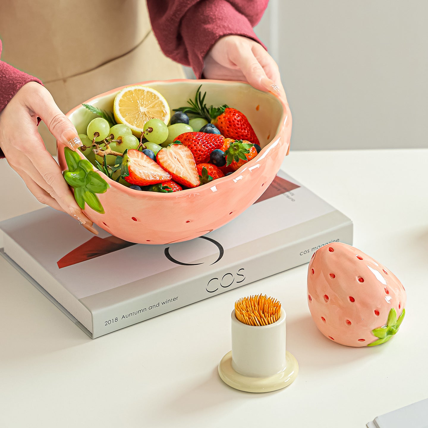 Strawberry Fruit Plate