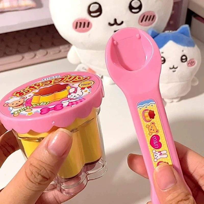 Strawberry pudding feeding toy