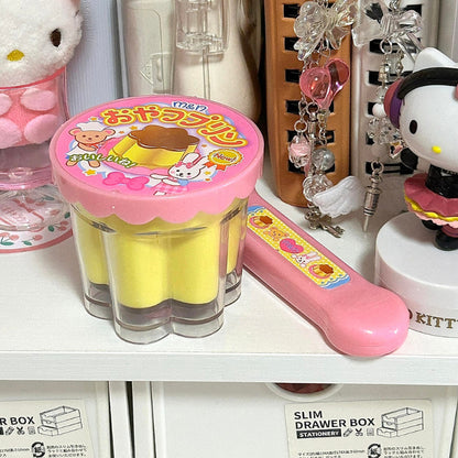 Strawberry pudding feeding toy