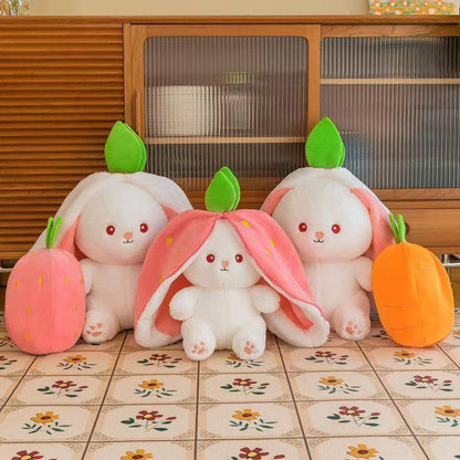 Strawberry Rabbit Plush Toy Doll