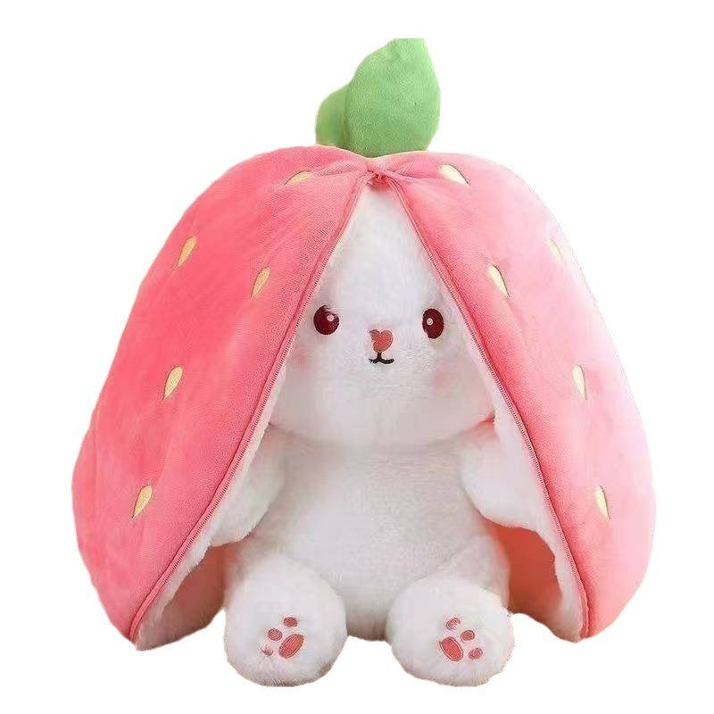 Strawberry Rabbit Plush Toy Doll