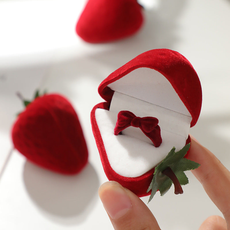 Strawberry Ring Box