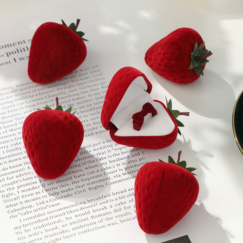 Strawberry Ring Box
