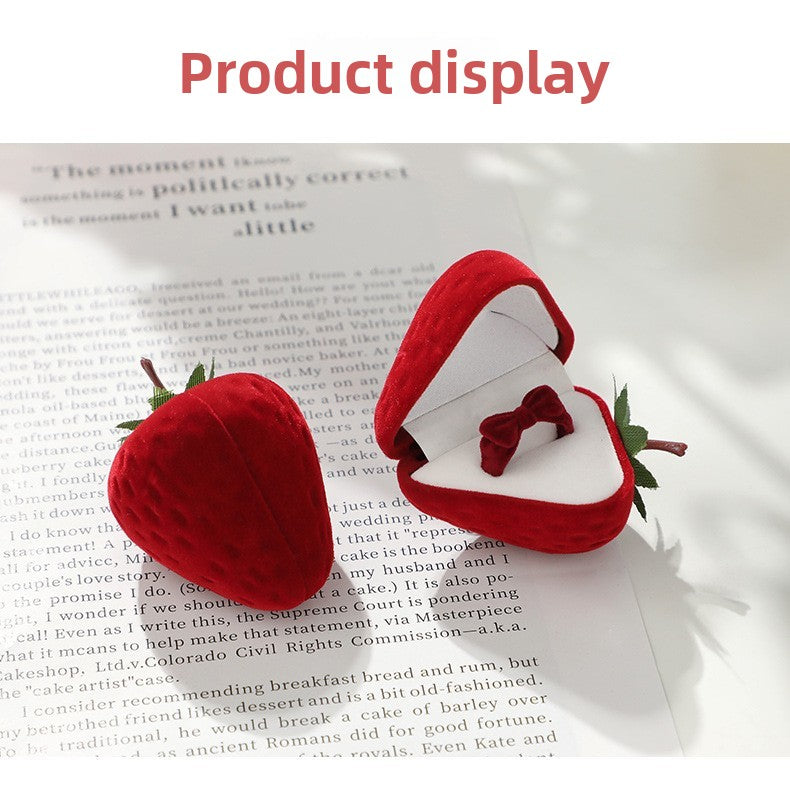 Strawberry Ring Box