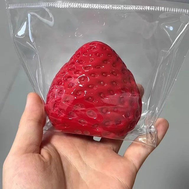 Strawberry Squishy Stress Relief Toy