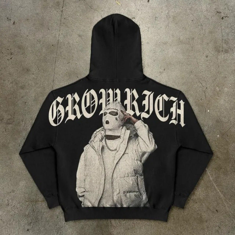 Street Fashion Brand Skull Pullover Sweat