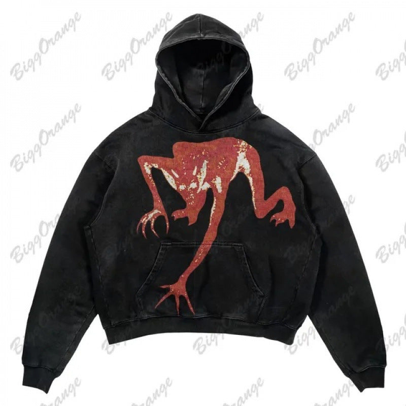 Street Fashion Brand Skull Pullover Sweat