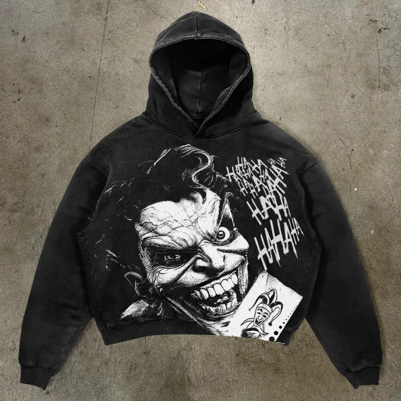 Street Fashion Brand Skull Pullover Sweat