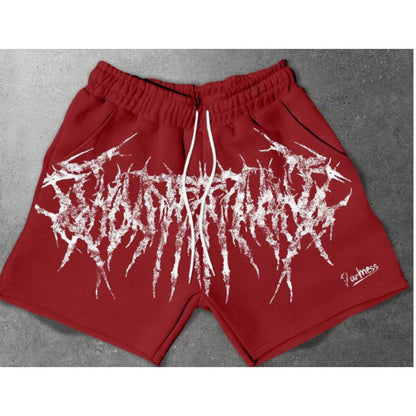Street Hip-Hop Printed Shorts
