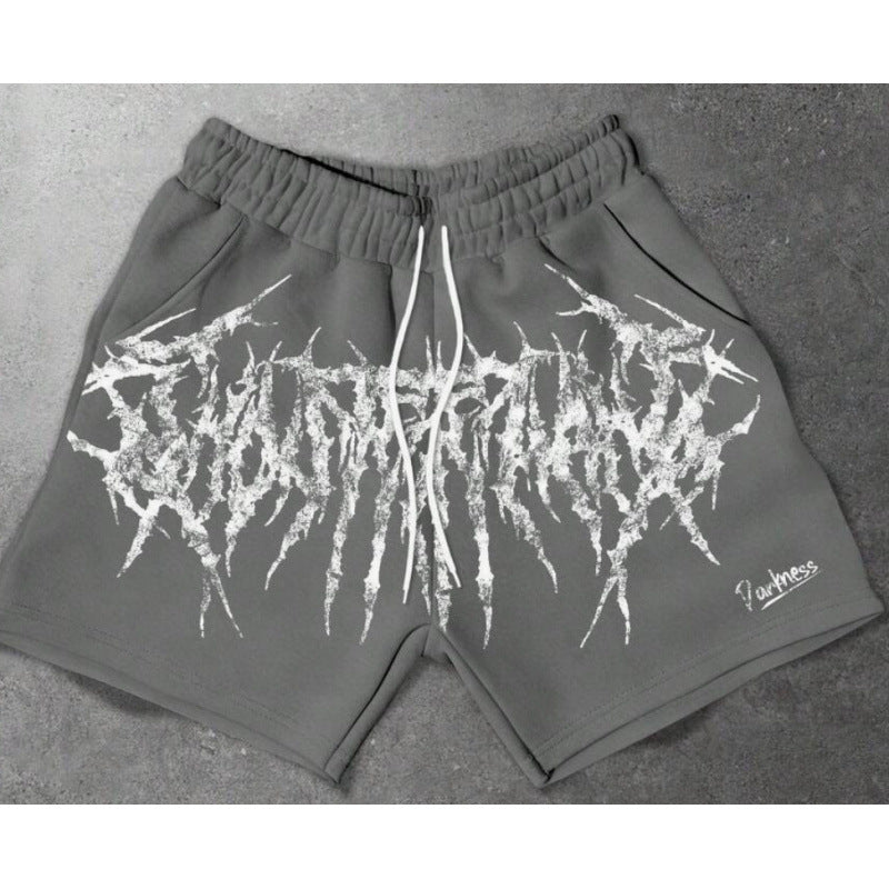 Street Hip-Hop Printed Shorts