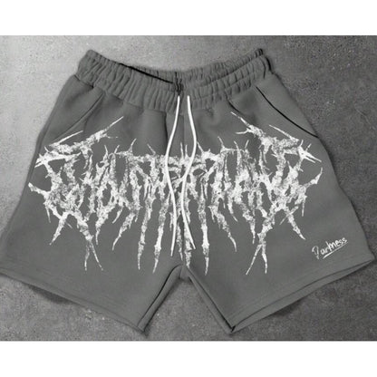 Street Hip-Hop Printed Shorts